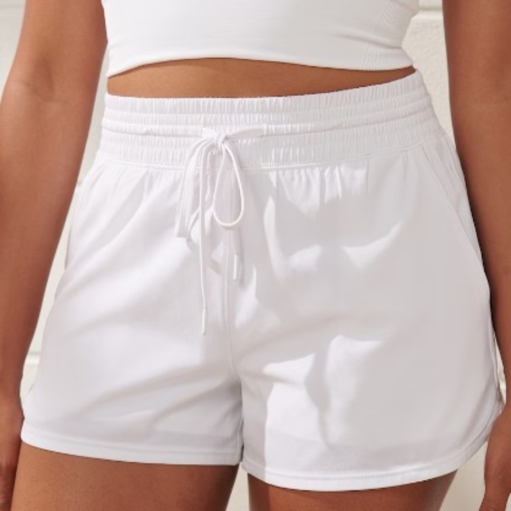 Abercrombie & Fitch High Rise Lined Workout Short